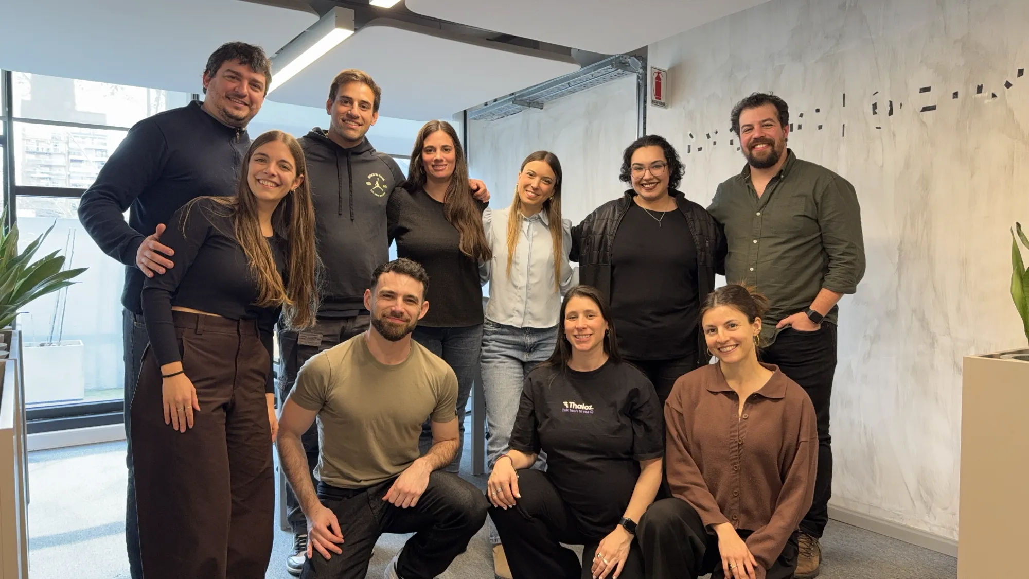 The Thaloz team in Buenos Aires, together for a group photo